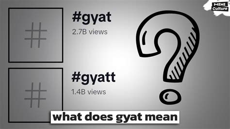 Gyat meme on TikTok. Explained .